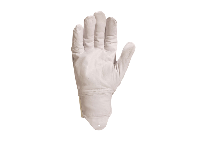 Poignet bord-côte élastique ajusté sur main fine des gants 51FEDF taille 8 Delta Plus