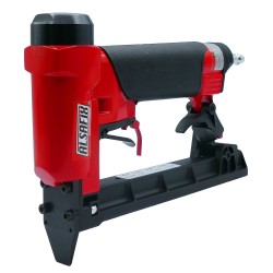 Coffret Box agrafeuse 09/16 P2 Alsafix ouvert avec accessoires tapisserie