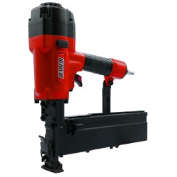 Agrafeuse pneumatique 26/75 P1 Alsafix la plus puissante de la gamme vue de profil