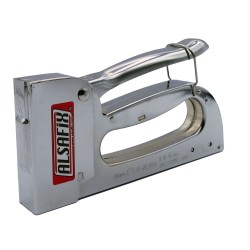 Agrafeuse manuelle 11/10 M1 Alsafix 133G14 — vue latérale ultra-compacte 180×80×25 mm