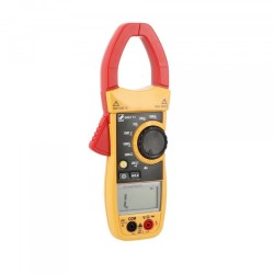 Pince ampèremétrique AC/DC 1000A Wilmart réf. 005771 avec écran LCD et mâchoire ouverte