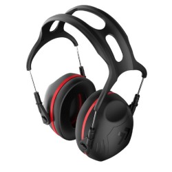 Casque de protection auditive H-5 Alsafix noir vue de face