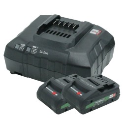 Set 2 batteries LIHD 18V 4.0 Ah Alsafix chargeur inclus