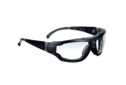 Lunettes de protection 2 en 1 incolores Delta Plus BLOW2 CLEAR polycarbonate anti-buée anti-rayures avec insert mousse