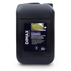 DIMOUSSE AQUA+ 3 en 1 20L - Traitement Pro Toitures & Façades - Traitement Fongicide Algicide et hydrofuge concentré à diluer