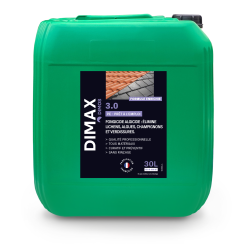 Bidon 30 litres DIMOUSSE 3.0 traitement fongicide algicide prêt à l'emploi anti-verdissures réf 444190 Dimos Dimax