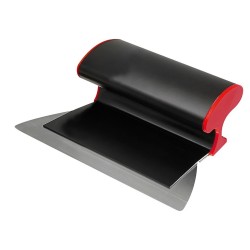 Couteau à lisser inox 0,3 mm 40 cm Taliaplast 441604 vue d'ensemble manche aluminium