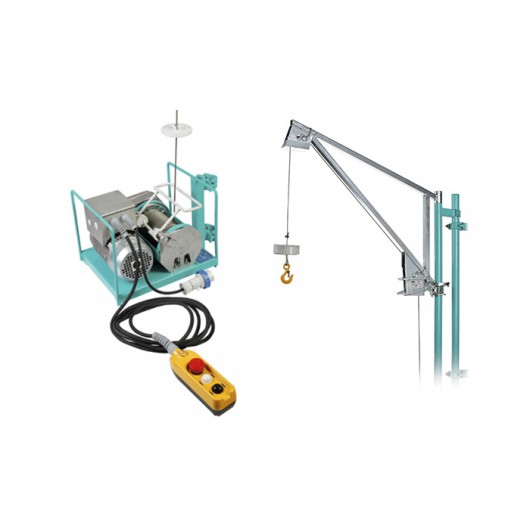 IMER AP 150 : Treuil Échafaudage Spécial | Levage 150 kg Rapide et Sécurisé