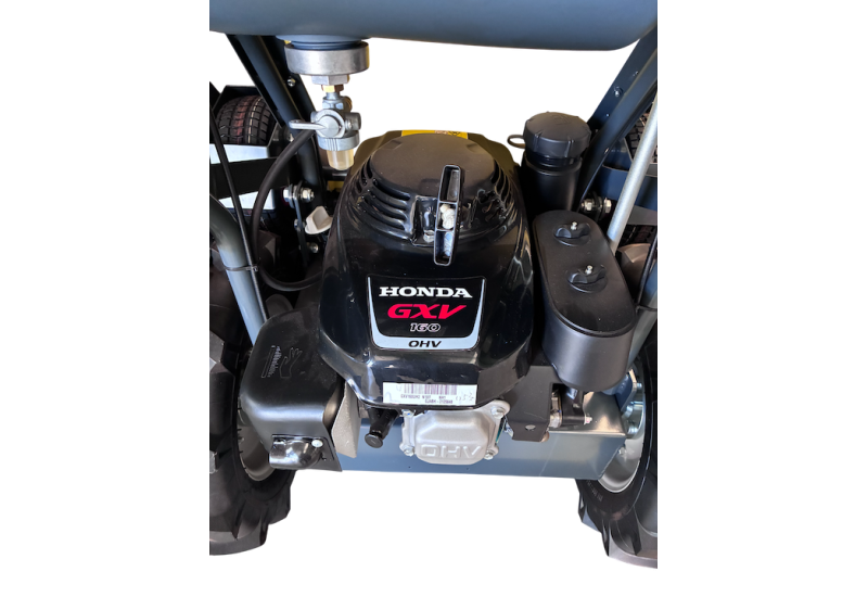 Système de déchargement basculant de la benne du transporteur HTL350