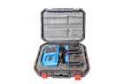 Kit complet E-VIB en valise renforcée : 2 batteries Li-ion 20V, chargeur rapide et 2 têtes vibrantes