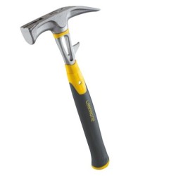 Marteau de mobiste Leborgne Nanovib 100230 manche tri-matière 35 cm vue de profil