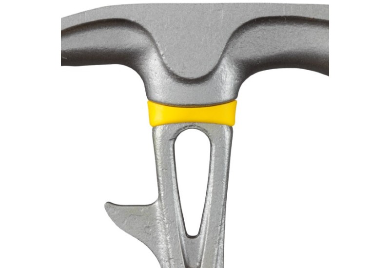 Griffes de la panne du marteau mobiste Nanovib pour arracher les pointes mal posées en ossature bois