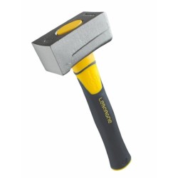 Surface de frappe bombée de la massette Nanovib pour percuter broche ciseau et ailette de coffrage