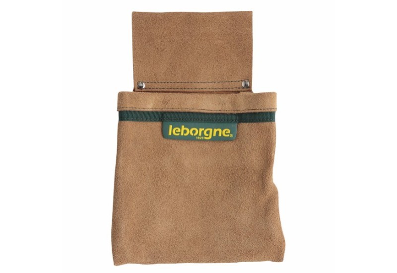 Poche large 150 mm de la monopoche Leborgne pour porter pointes en gros volume