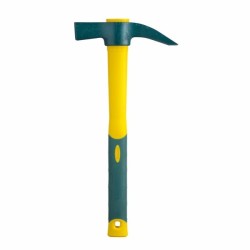 Marteau de coffreur Leborgne 101069 700 g manche Novagrip 370 mm vue de profil