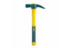 Marteau de coffreur Leborgne 101069 700 g manche Novagrip 370 mm vue de profil