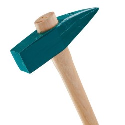 Têtu à pointe Leborgne 129121 1,2 kg manche bois 370 mm vue de profil