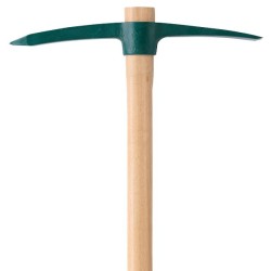 Décintroir à pic Leborgne 112071 700 g manche bois frêne 370 mm vue de profil
