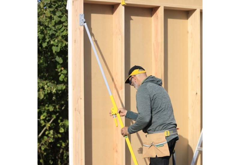 Étai Sylvapro® en position de rangement, longueur réduite à 2 m