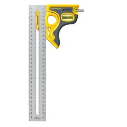 Équerre à combinaison Sylvapro® Leborgne avec réglet inox pour ossature bois