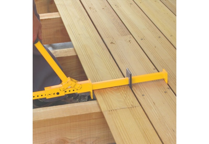 Mâchoires réglables du redresseur Sylvapro® pour lames de terrasse de 80 à 210 mm