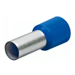 Boîte de 200 embouts de câble à col plastique Knipex 97 99 334, section 2,5 mm² bleu