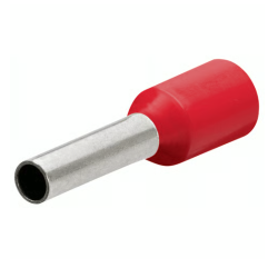 Boîte de 200 embouts de câble à col plastique version longue Knipex 97 99 352, 1 mm² rouge fût 10 mm