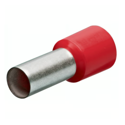 Boîte de 100 embouts de câble à col plastique Knipex 97 99 337, section 10 mm² rouge