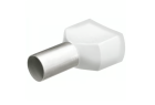 Boîte de 200 embouts de câble jumelés à col plastique Knipex 97 99 370, 2 x 0,5 mm² blanc