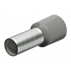 Boîte de 200 embouts de câble à col plastique Knipex 97 99 335, section 4 mm² gris