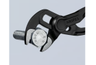 Charnière à double guidage de la pince Knipex Cobra XS, gage de durabilité