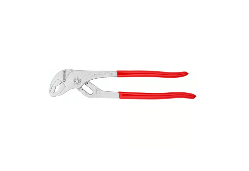 Pince multiprise Knipex 250 mm serrant un tube Ø 34 mm sans glissement