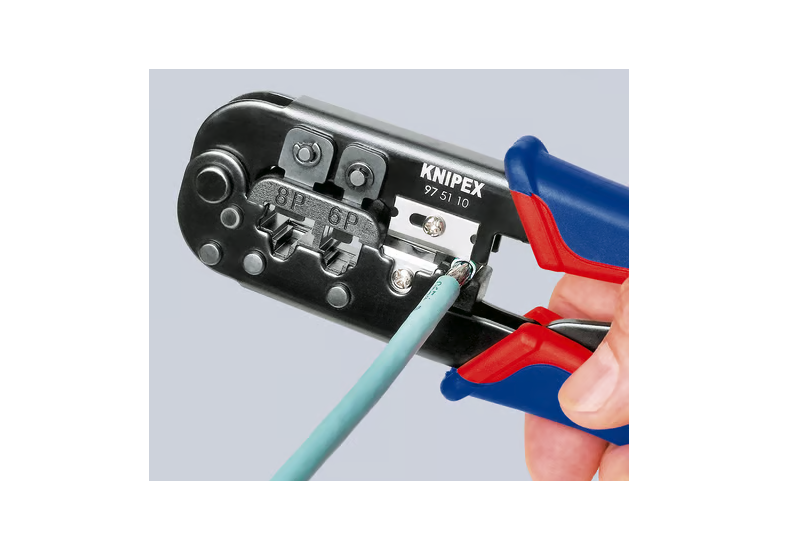 Mécanisme à cliquet de la pince à sertir Knipex pour un sertissage constant