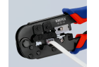 Poste de sertissage RJ11/12 6 pôles de la pince à sertir Knipex 97 51 10
