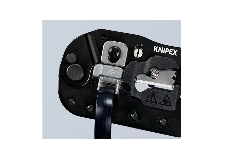 Mécanisme à cliquet de la pince à sertir Knipex pour un sertissage constant
