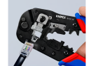 Pince à sertir réseau Knipex 190 mm à poignées multimatières