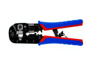 Sertissage d'une fiche RJ45 à 8 pôles avec la pince Knipex 97 51 13
