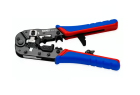 Coupe-câble et couteau à dénuder intégrés de la pince à sertir Western Knipex