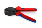 Sertissage d'une cosse isolée 0,5 à 6 mm² avec la pince Knipex PreciForce