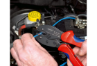 Profil de sertissage à 3 encoches de la Knipex PreciForce pour connecteurs thermorétractables