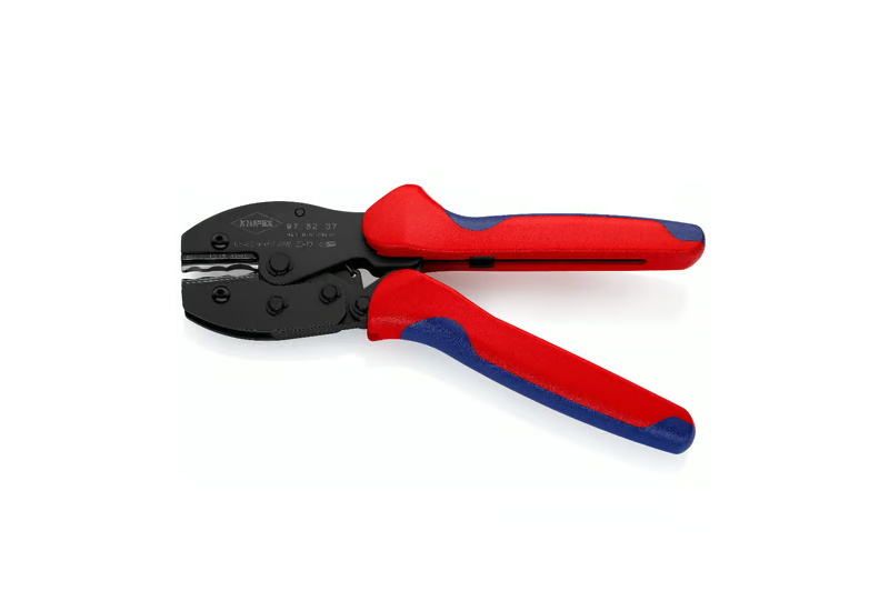 Sertissage d'un connecteur thermorétractable 0,5 à 6 mm² avec la pince Knipex PreciForce