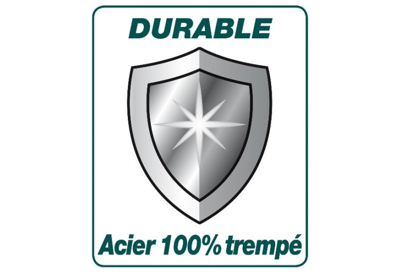 Lame souple 12 cm à bout arrondi de la truelle langue de chat Leborgne