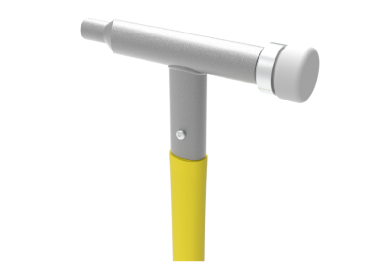 Surface de frappe polymère interchangeable de 50 mm de l'enfonce-chevilles Nanovib