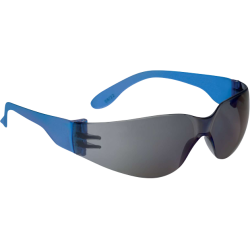 Lunettes de protection BRAVA2 MIRROR Delta Plus à verre bleu miroité vue de face