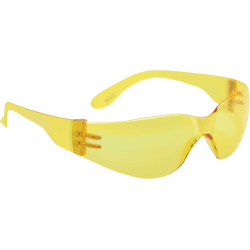 Lunettes de protection jaunes BRAVA2 YELLOW Delta Plus vue de face