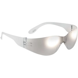 Lunettes de protection miroir clair BRAVA2 LIGHT MIRROR Delta Plus vue de face