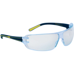 Lunettes de protection détectables bleues HELIUM 2 DETECTABLE Delta Plus vue de face