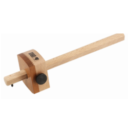Trusquin de menuisier Wilmart en bois de hêtre, capacité 200 mm