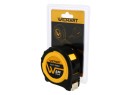 Double bouton de blocage et frein du mètre ruban Easy Touch Wilmart 8 m