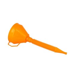 Entonnoir pour jerrican métal Wilmart cône PP Ø160 mm avec flexible et tamis